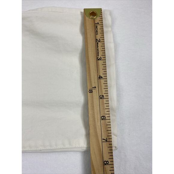 Chico‎ Pants Womens Size 1 Short Small Ivory White Straight Slacks Casual - Picture 9 of 9